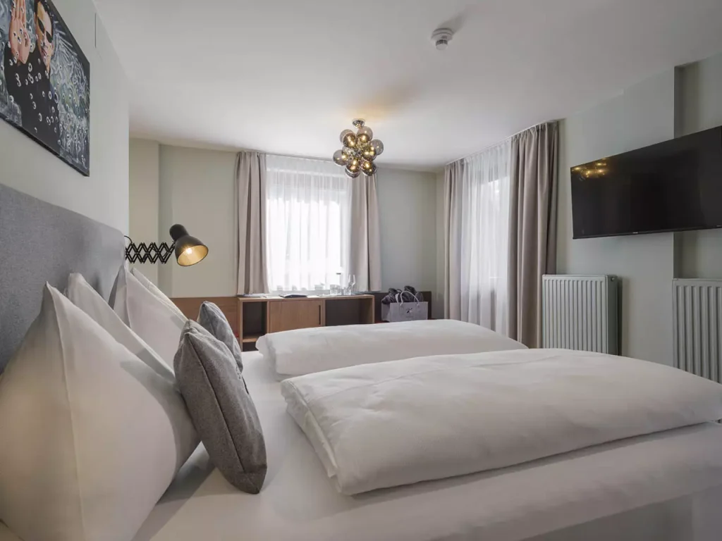 Bild zeigt The STORK Bett Superior