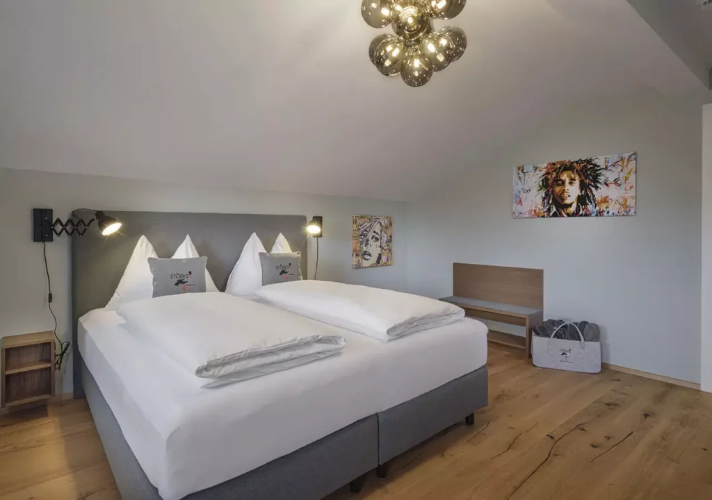 Bild zeigt The STORKS Double Deluxe Zimmer