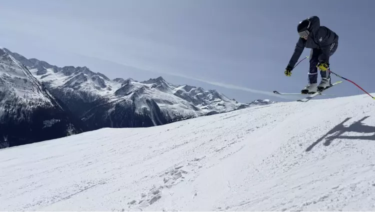 Bild zeigt Ski Fahrer im Gasteinertal