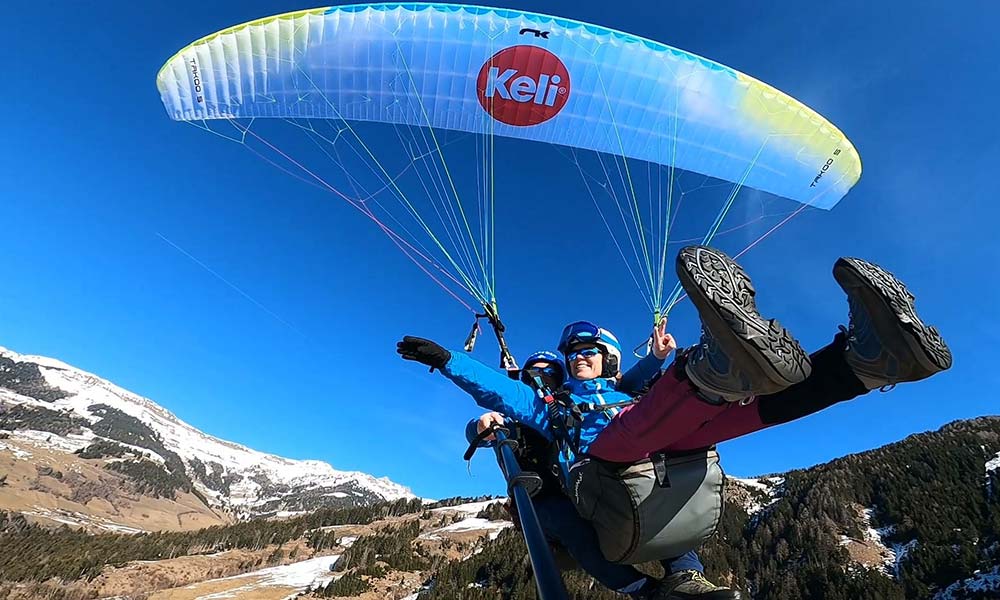 Bild zeigt Paragleiten Bad Hofgastein