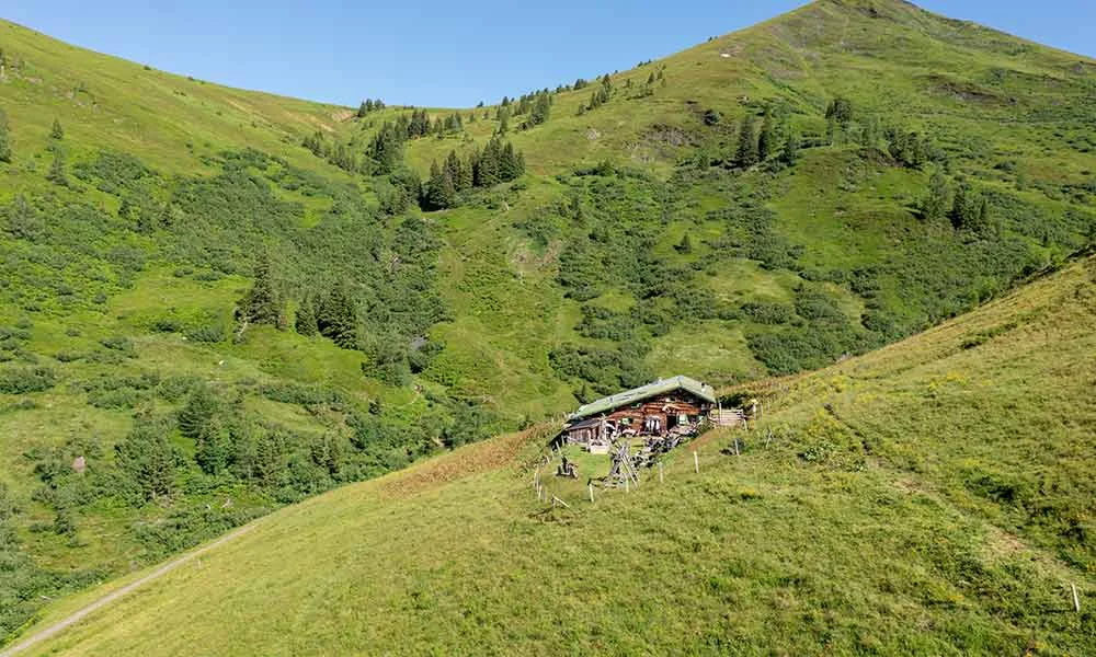 Bild zeigt Hütte