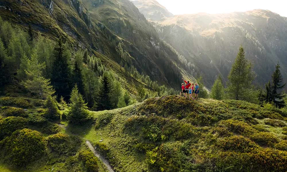 Bild zeigt Wanderer in der Natur