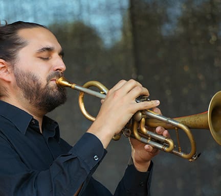 Mario Rom für Snow Jazz Gastein